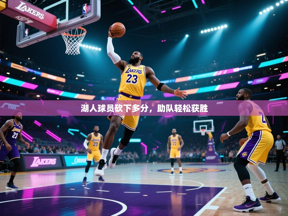 湖人球员砍下多分，助队轻松获胜  第2张