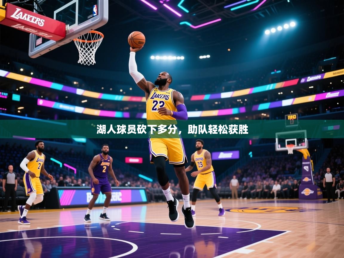 湖人球员砍下多分，助队轻松获胜  第1张
