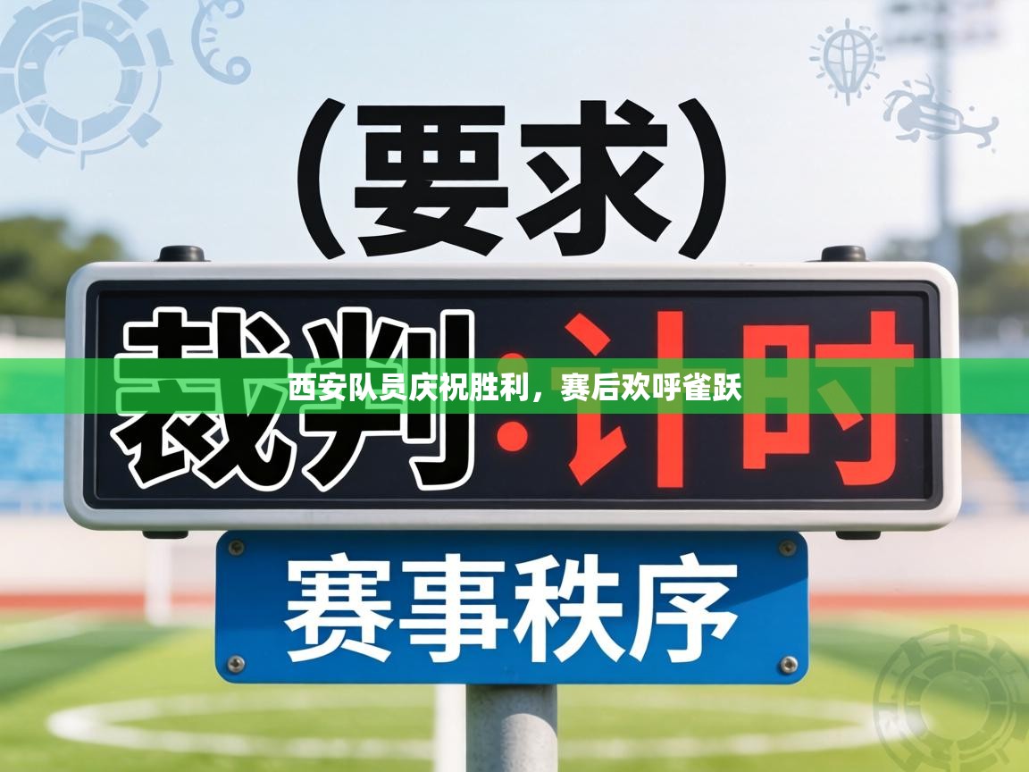 西安队员庆祝胜利，赛后欢呼雀跃  第2张